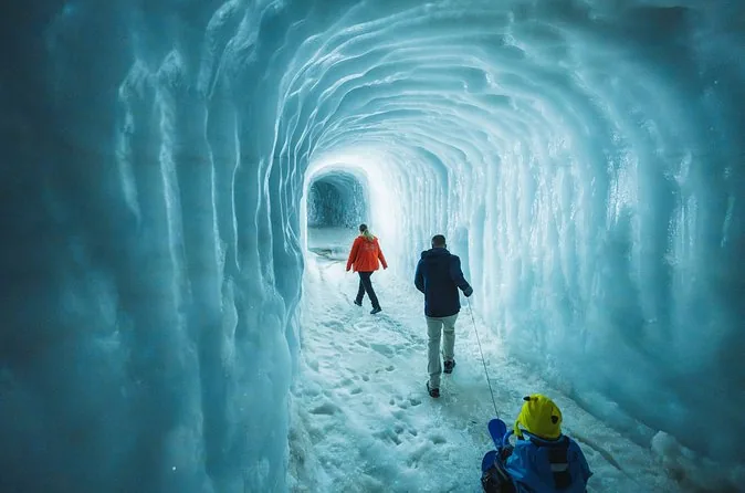 Into the Glacier: Ice Tunnel from Húsafell